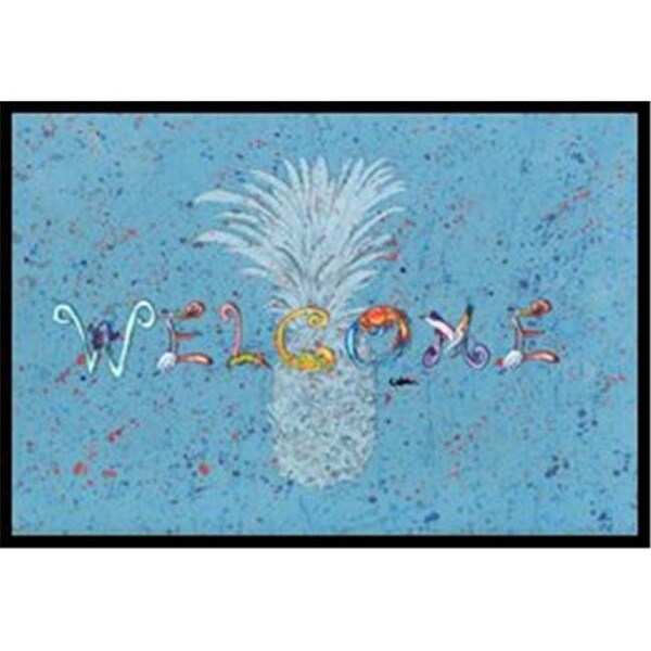 Carolines Treasures 8562-JMAT Pineapple Indoor Or Outdoor Doormat; 24 x 36 in. 8562-JMAT - main